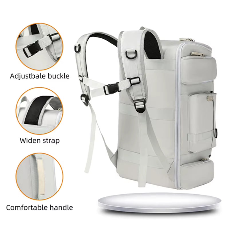 Travel Backpack Business Bag Wet and Dry Separation Shoulder Bags Multi-Compartment Daypack Large Capacity Outdoor Backpack Pack