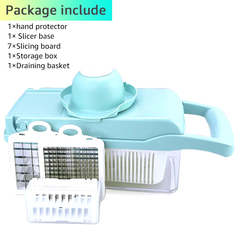 Vegetable Cutter Vegetable Slicer Multifunctional Kitchen Accessories Basket Fruit Potato Peeler Carrot Grater Vegetable Slicer