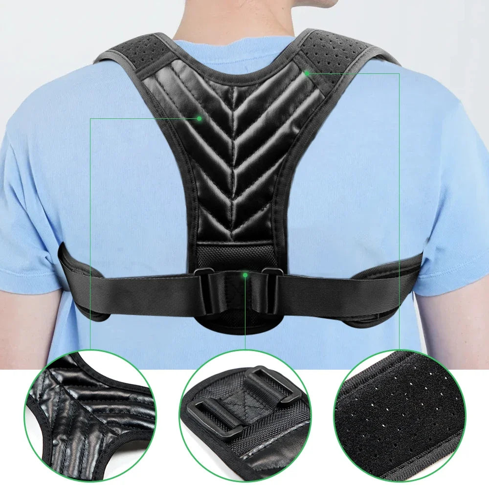 Correcteur De Posture Dorsale Ajustable Pour Adultes