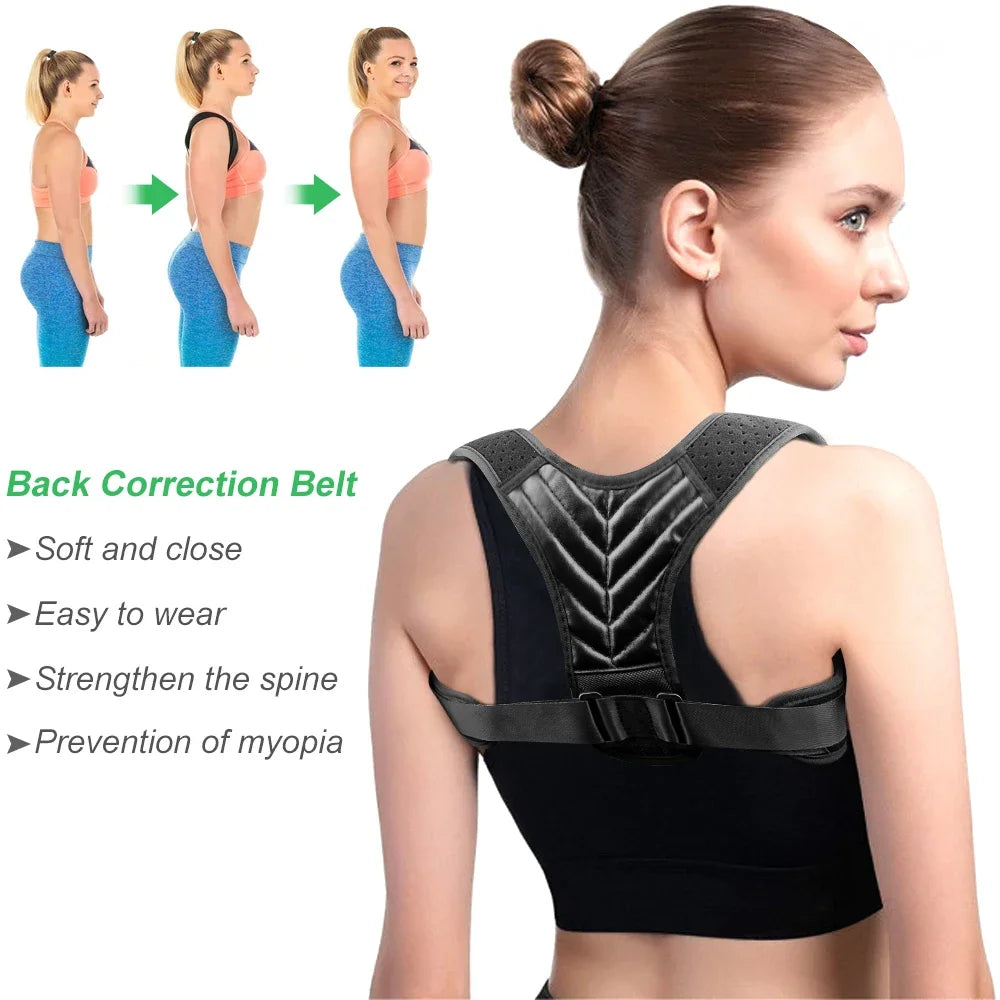 Correcteur De Posture Dorsale Ajustable Pour Adultes