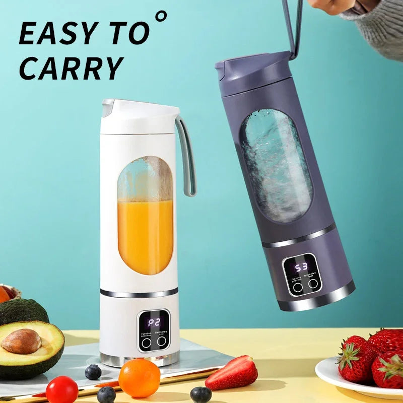Mixeur Blender Portable 450 ml USB Rechargeable 10 Lames