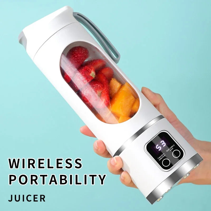 Mixeur Blender Portable 450 ml USB Rechargeable 10 Lames